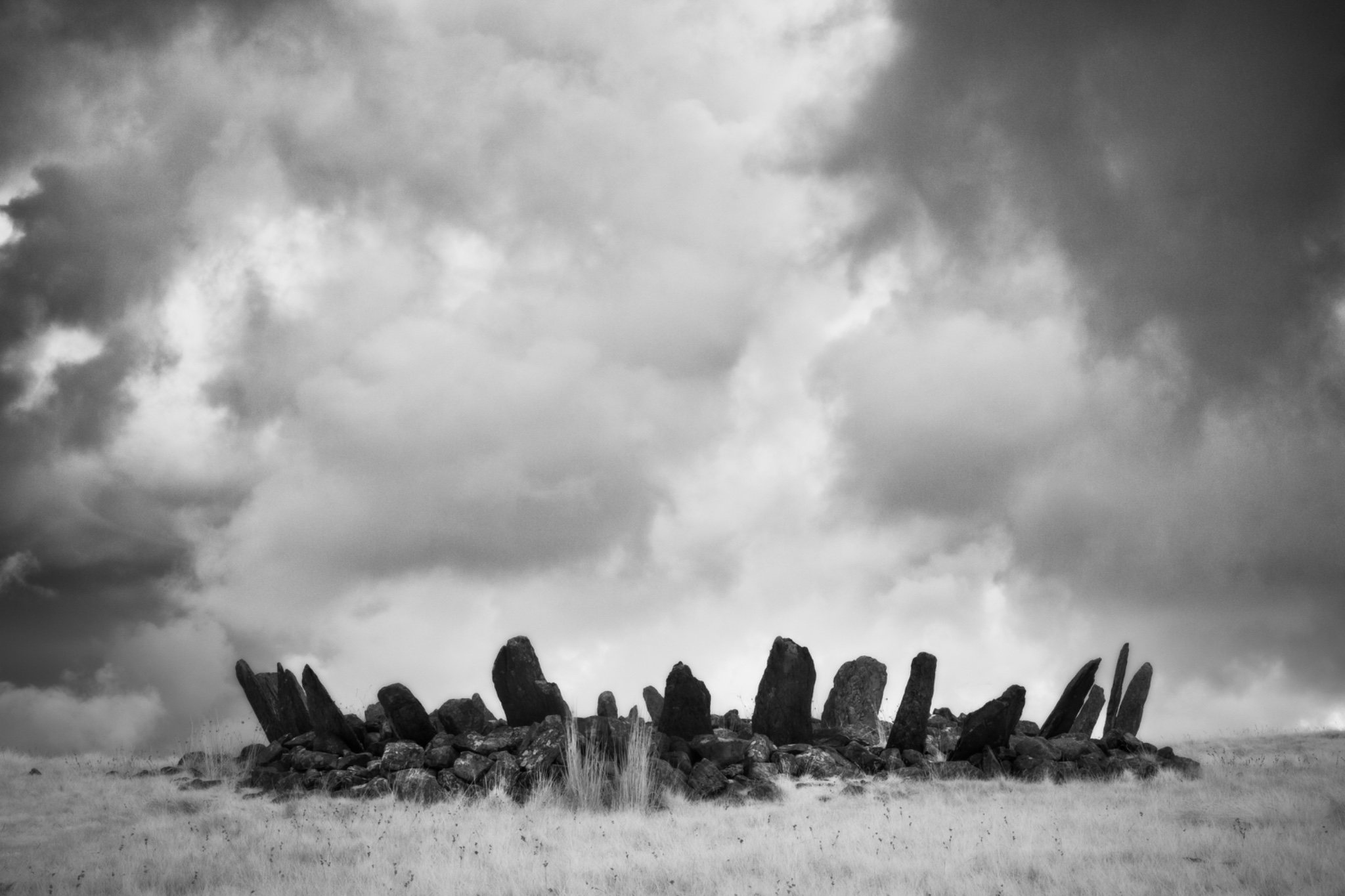 Bryn Cader Faner Cairn-Circle, Gwynedd, Wales